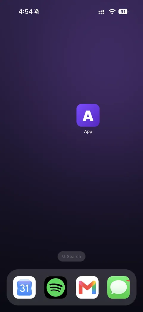 The new icon on the iPhone home screen